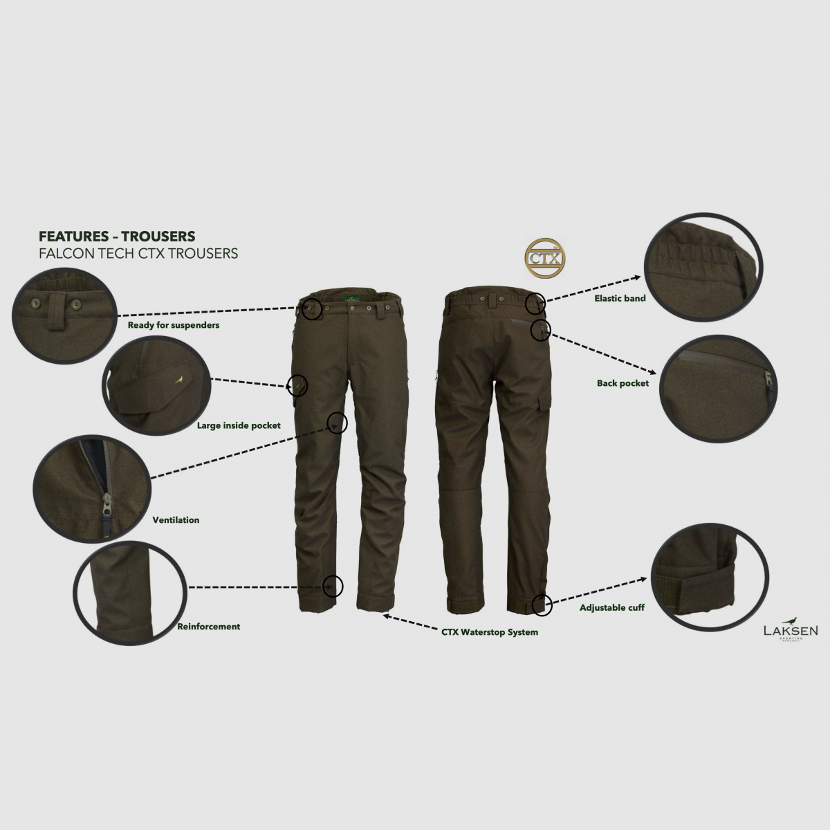 Falcon Jagdhose Lady, Bild 2 von 5
