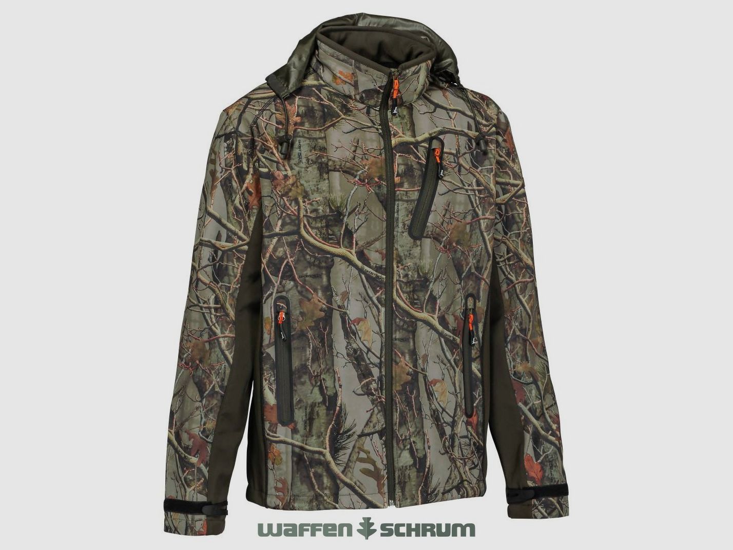 Percussion Softshelljacke Ghostcamo Forest Evo