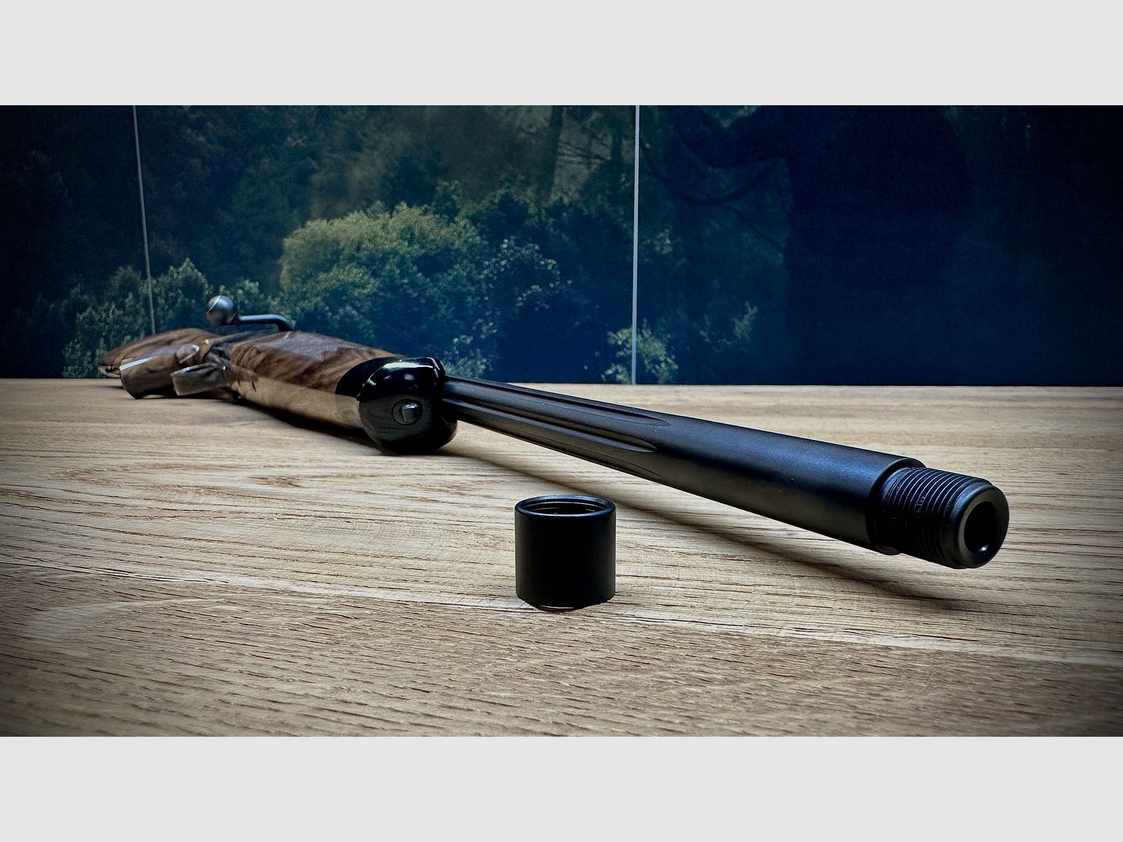 Blaser R8 mit Bunthärtung / HK7 / Stahlsystemkasten&Abzug / stan. Verschluss TRAUMWAFFE, Bild 7 von 8