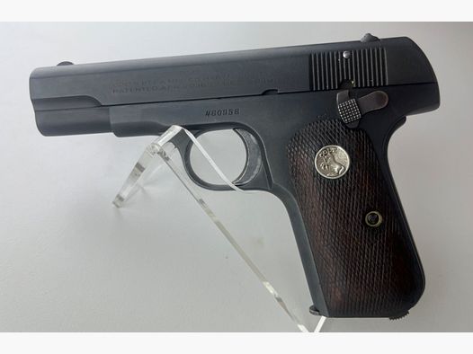 halbautom. Pistole Colt Modell 1903 im Kal. 7,65 Brown.
