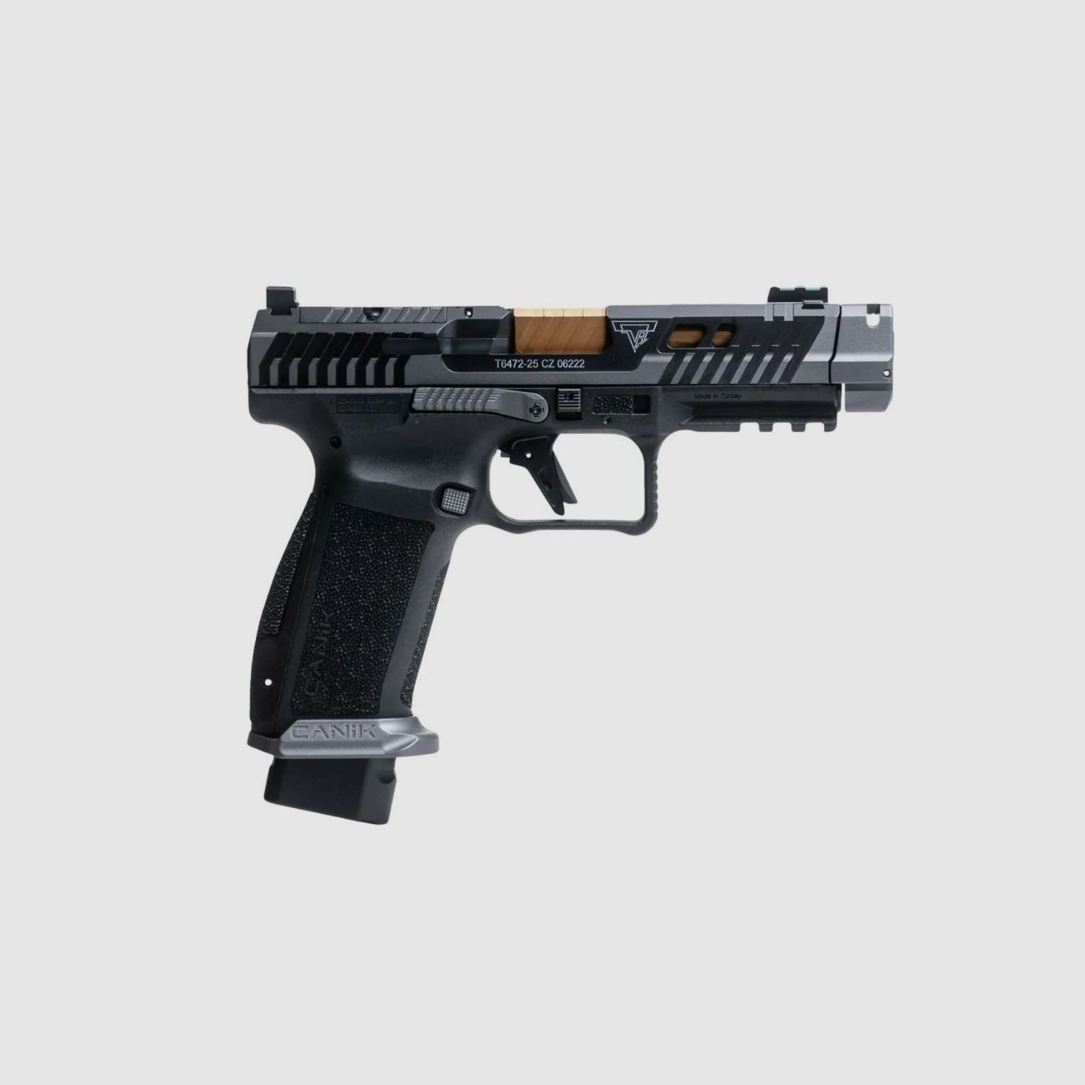 Pistole Canik TTI Combat Smoke, 9×19, 19 Schuss, Holster, Bild 2 von 2