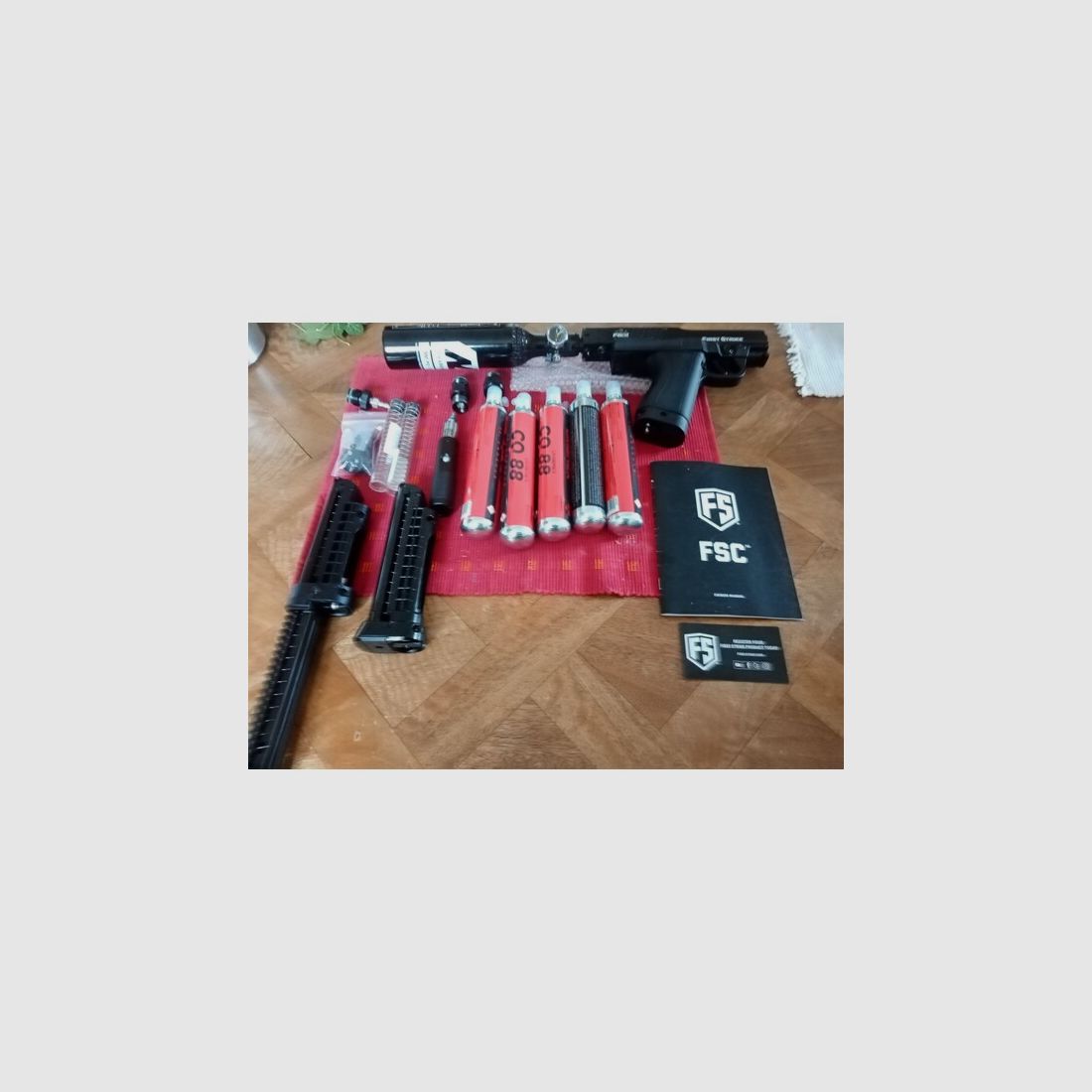 Tiberius First Strike FSC RAM Black viel Zubehör cal 68