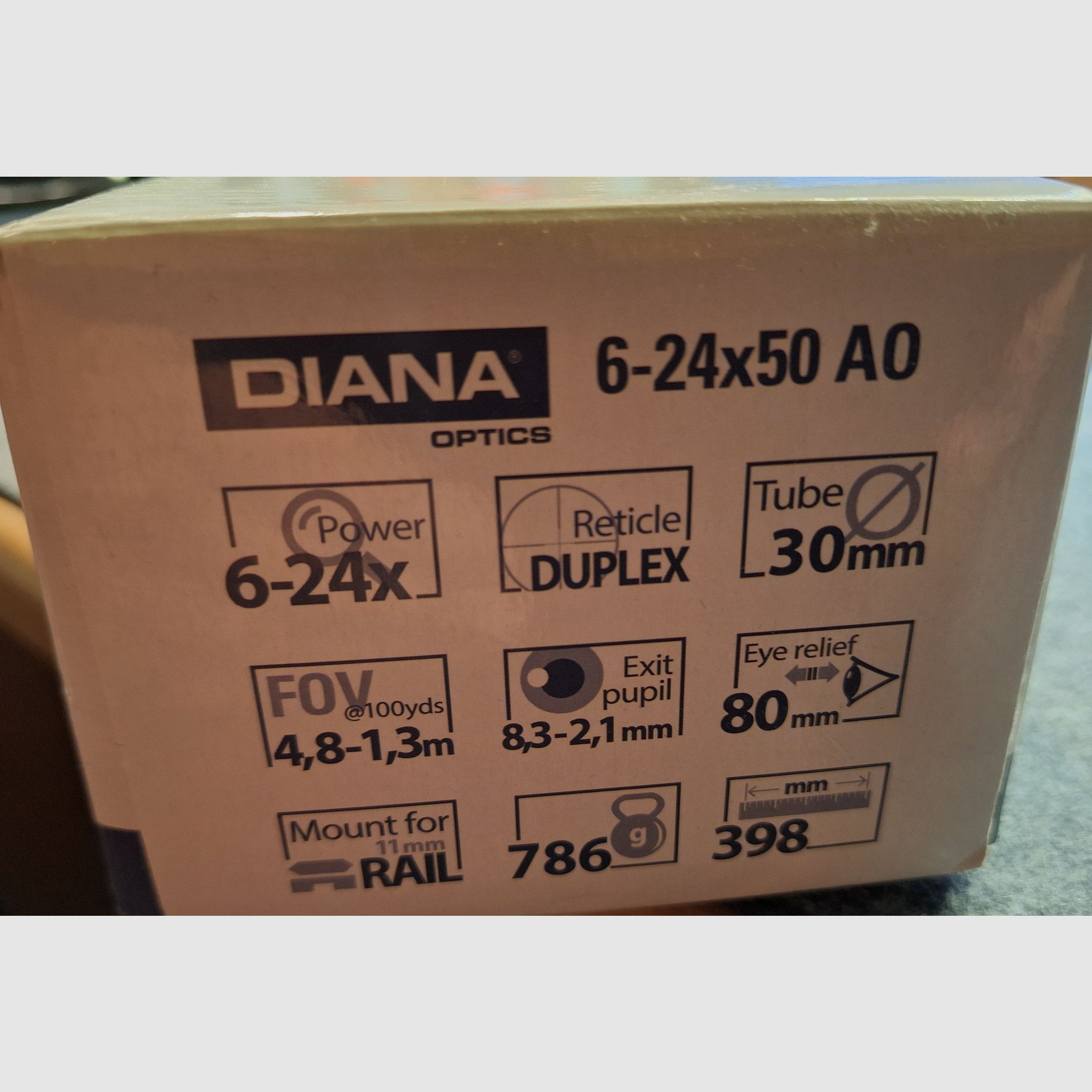 Diana Zielfernrohr 6-24x50 AO