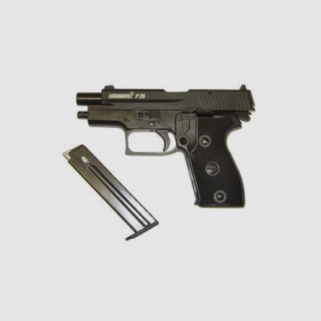 Hämmerli P26 9mm P.A.K. (PTB 775) + Gürtelholster + 50 Platzpatronen