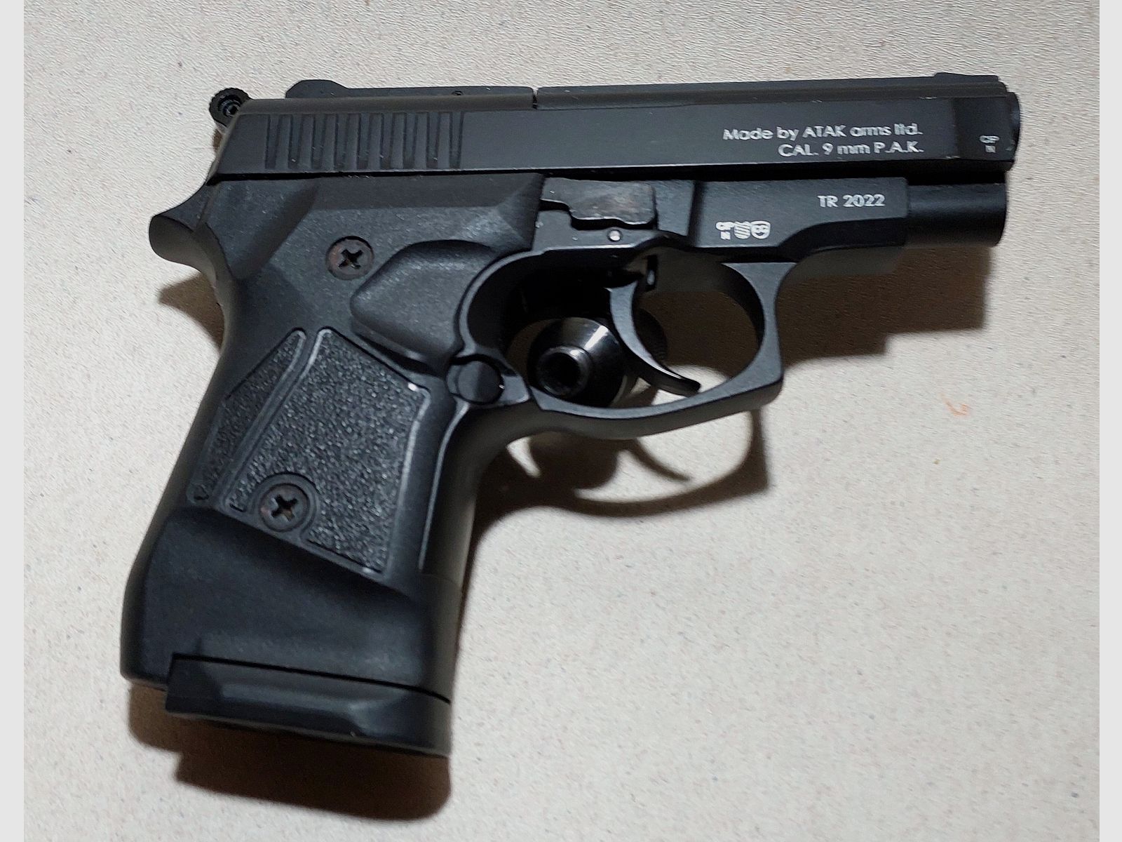 Zoraki 914 brüniert 9mm P.A.K. 