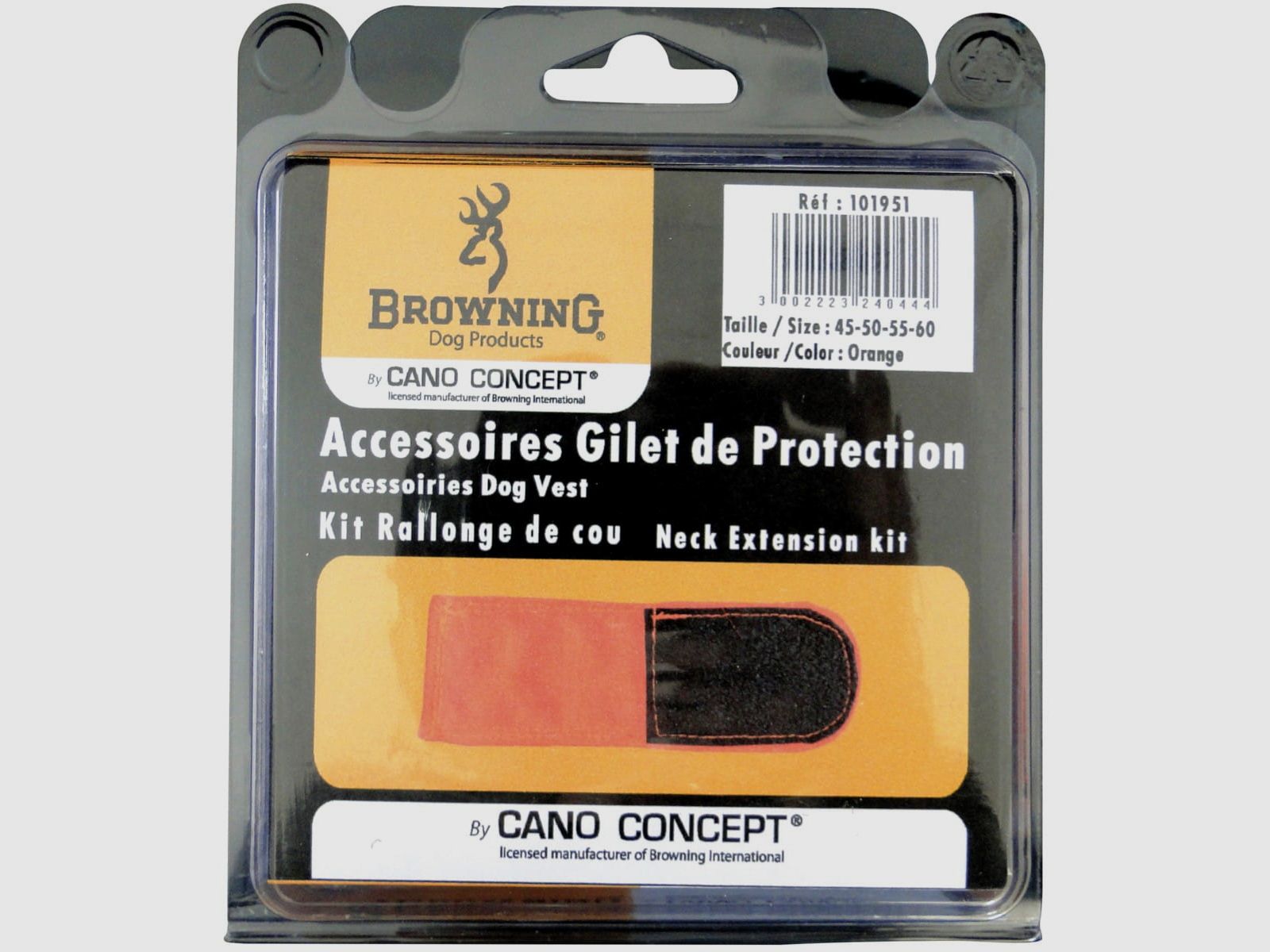 Halserweiterung (zwei Größen) - für Browning Hundeschutzweste