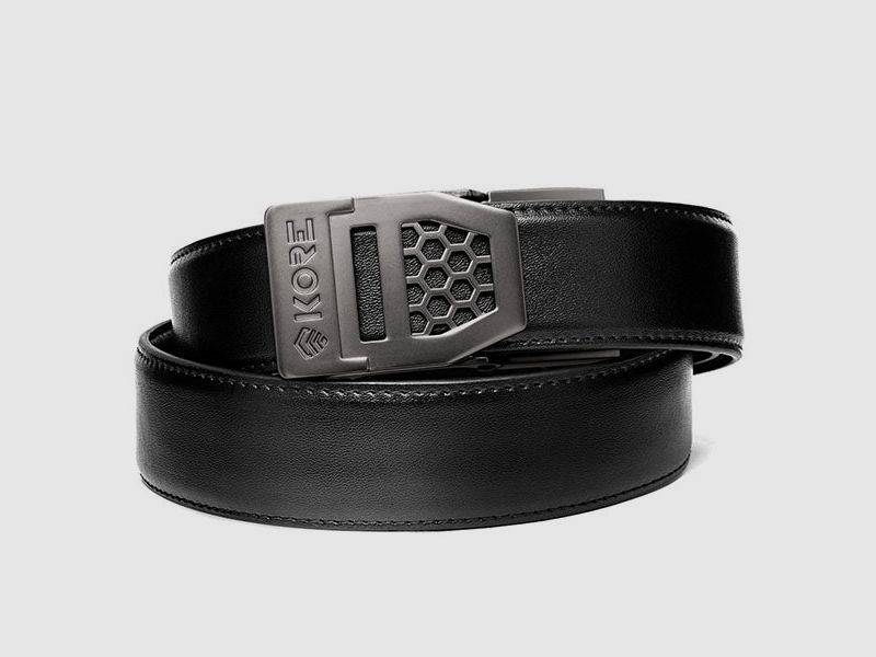 Waffengurt LEATHER TACTICAL GUN BELT X6, Gunblack, Bild 1 von 2