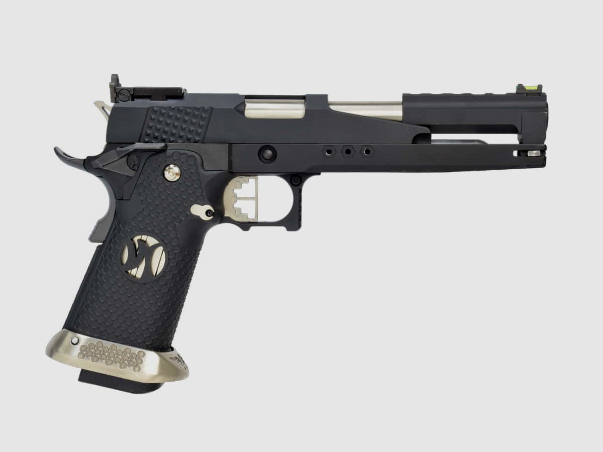REPLIKA GBB HX2202 IPSC SPLIT BLACK - AW CUSTOM, zdjęcie 2 z 8