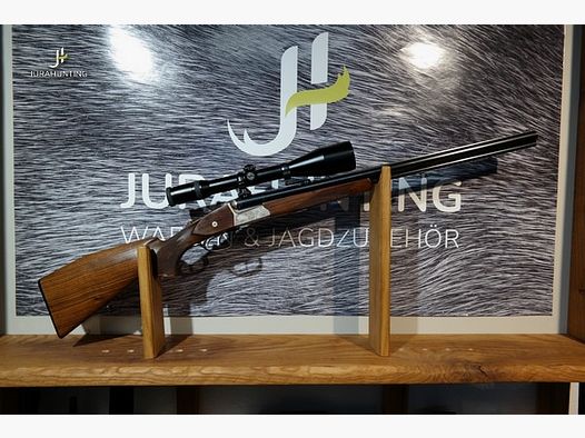 Krieghoff Trumpf; .30-06Spring, 20/76 EL 5,6x50R; Zeiss 3-12x56 Diavari-Z