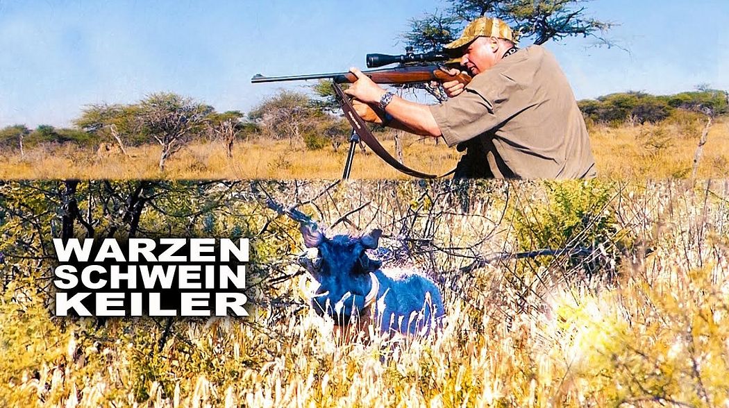 Warzenschweinkeiler-Jagd / Stalking warthog - JAGD TOTAL
