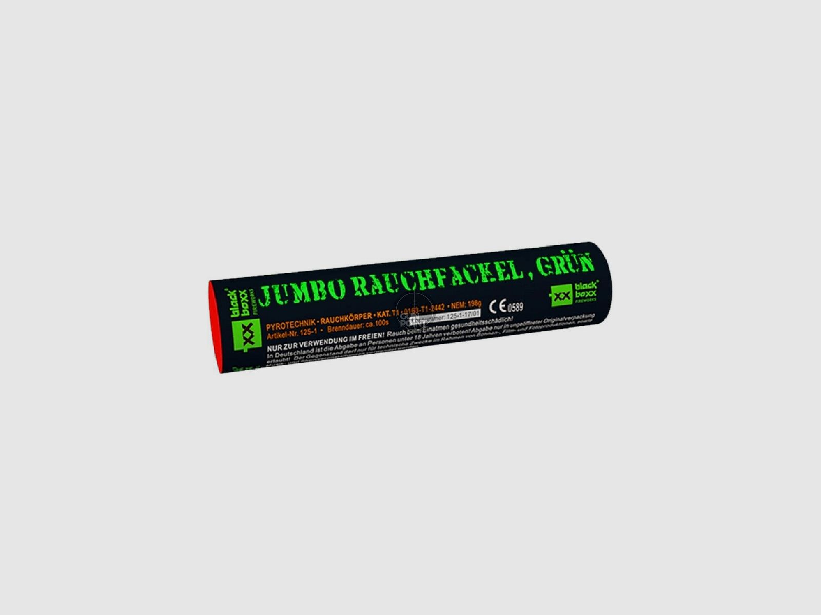 Blackboxx Jumbo Rauchfackel 100 Sek. - Grn