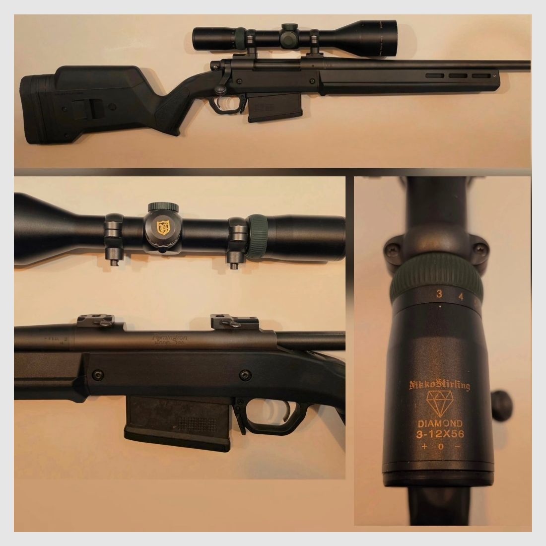 Remington 700 en .300 WinMag con nuevo stock Magpull