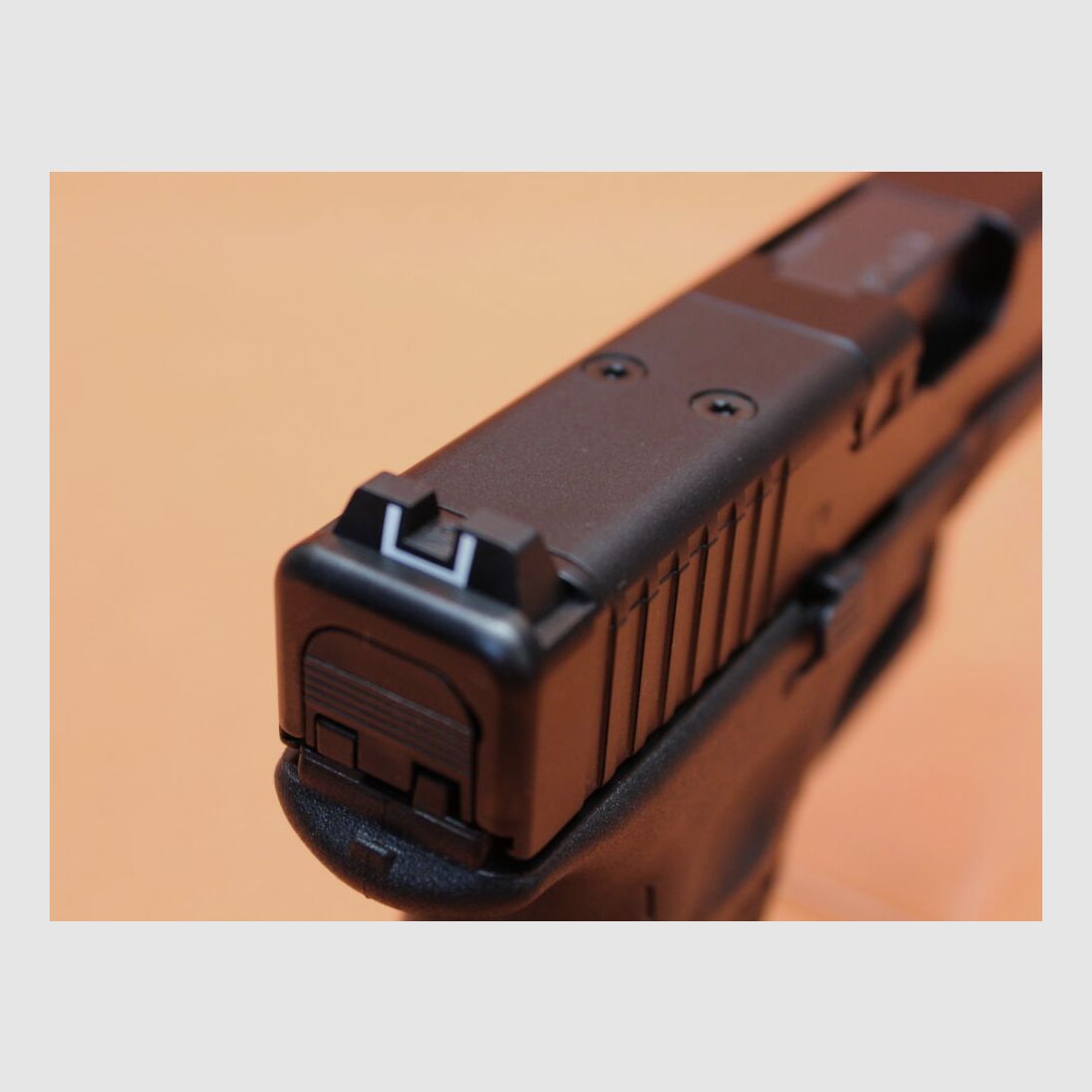 Glock Ha.Pistole 9mmLuger Glock19 Gen5 (MOS) FS 102mm Lauf Modular Optic System f. Red Dot Sight (9mmPara)