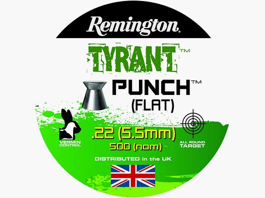 Remington Tyrant Punch Flat Kal. .22 / 5,5mm, 250 Schuss