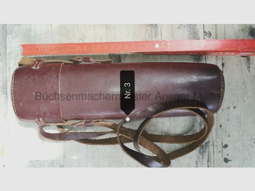 Zielfernrohrköcher Ledertasche Zielfernrohr	 Zielfernrohrköcher Ledertasche Zielfernrohr