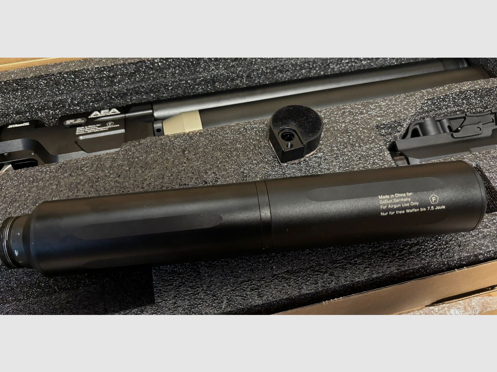 AEA HP MAX MK2 PCP air rifle – as good as new, complete package