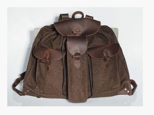 Lodenrucksack de Lux 55x65 dunkelbraun