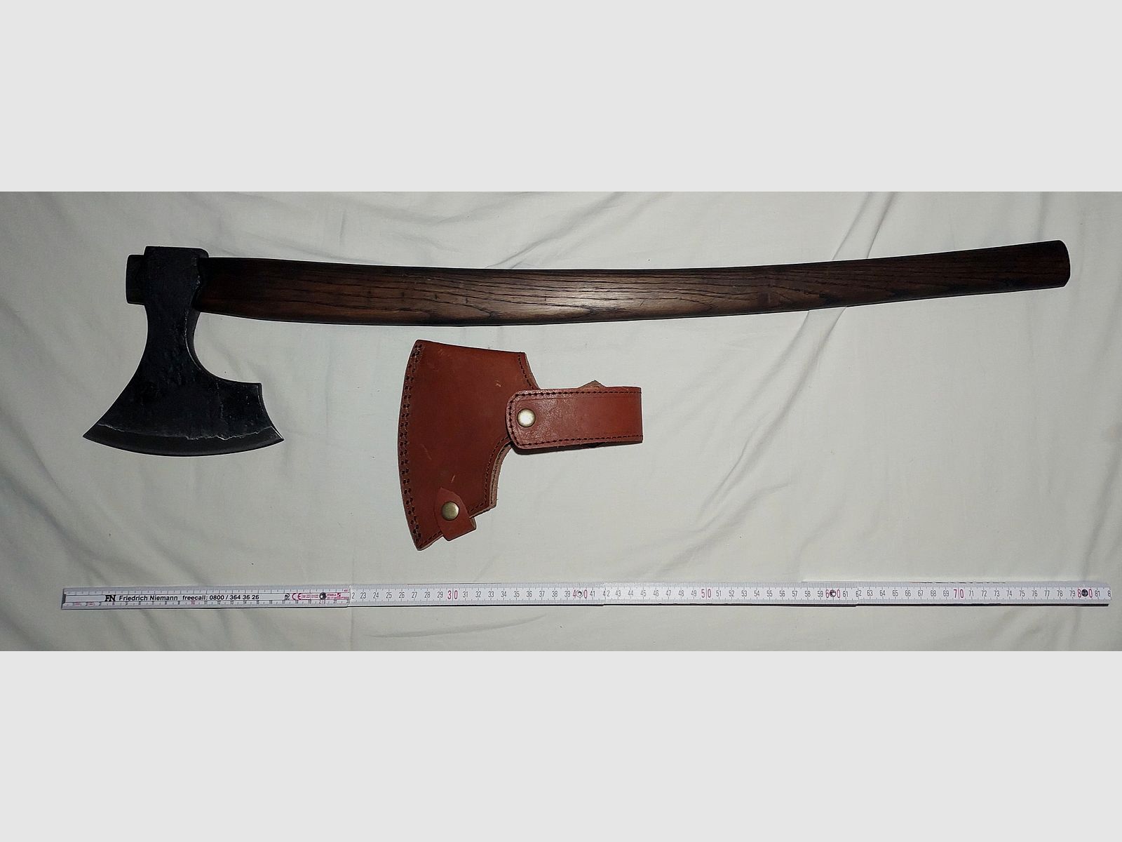 Schwere Wikinger Slawen Axt Bartaxt Northman >TYR< Streitaxt - Neu!