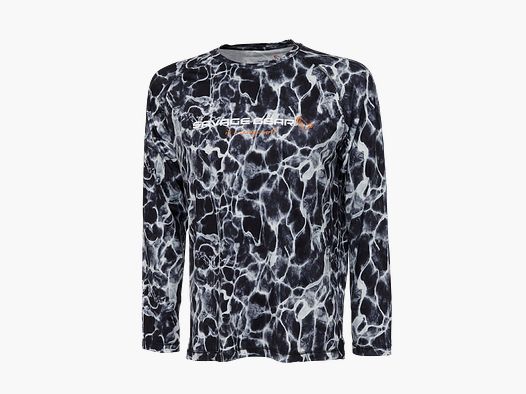 Night Uv Long Sleeve T-Shirt L Black Waterprint