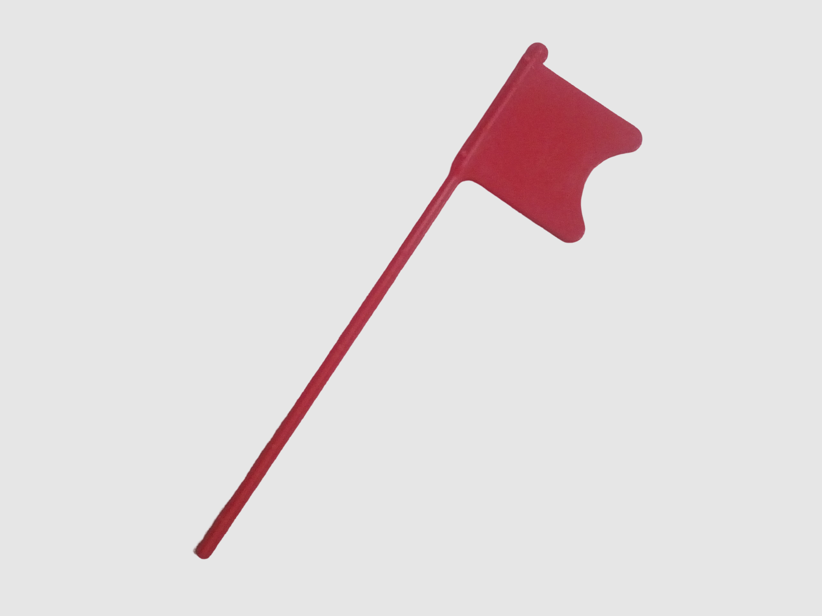 Megaline Drapeau de sécurité rouge