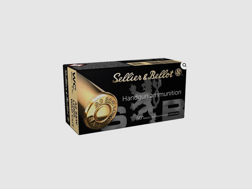 PATRONEN SB 32 S&W LONG WC, Bild 1 von 2