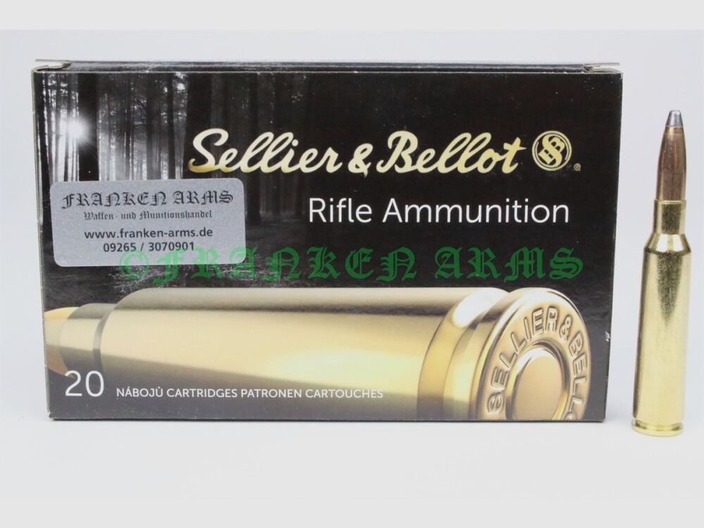 Sellier&Bellot 6,5x55 SE SP 140gr. 9,1g 20 pièces Prix dégressifs