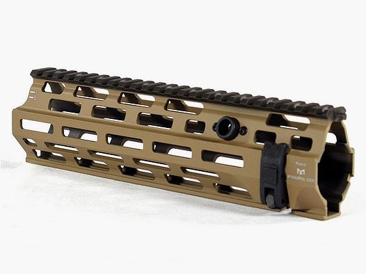 Heckler & Koch M-LOK handguard met snelle release voor MR223 FDE, voor 11"/14,5"/16,5" loop (korte handguard)