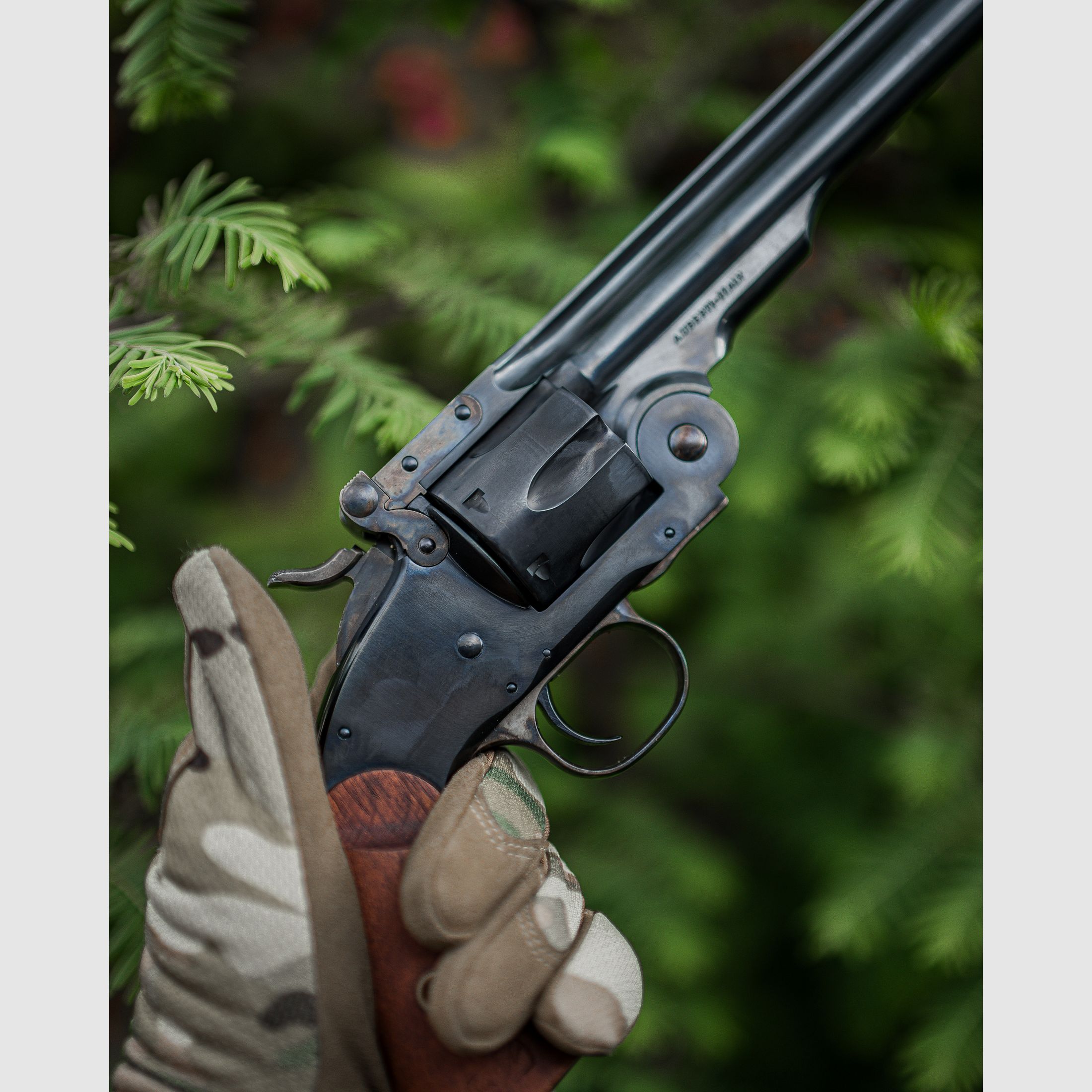 Uberti S&W Modell 3 Schofield 2. Mod. 1875 7 Zoll in .38 Special, wie neu, Smith&Wesson Revolver