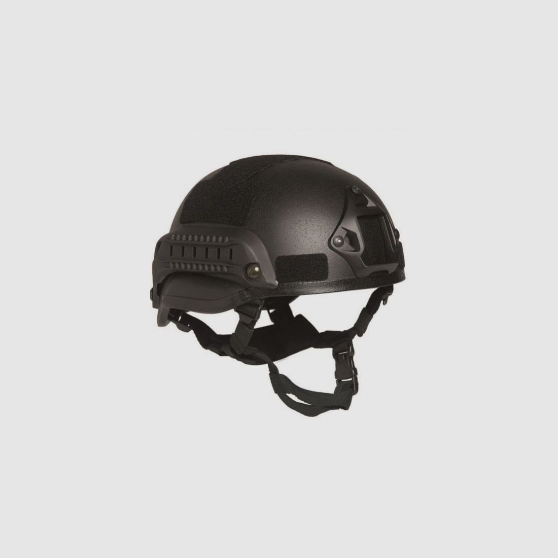US GEFECHTSHELM "MICH" MIT RAIL - BLK