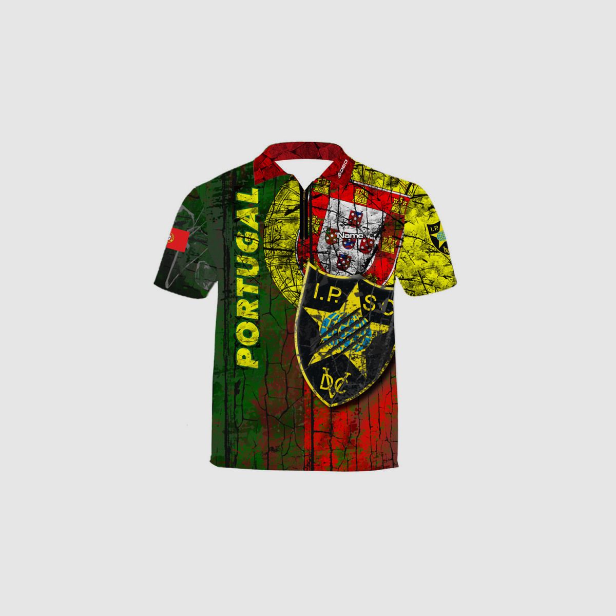 Koszulka DED IPSC Portugal, rozmiar: 3XL, Nazwa niestandardowa: Brak nazwy, Typ odzieży: Kobiety, zdjęcie 1 z 3