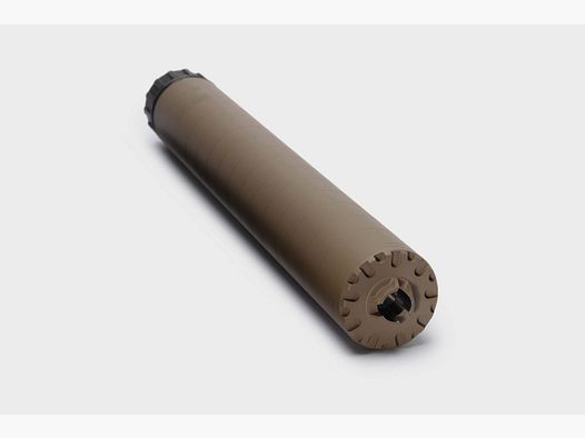 Schalldämpfer ELR E1 HexaLug XL 12,7 mm FDE