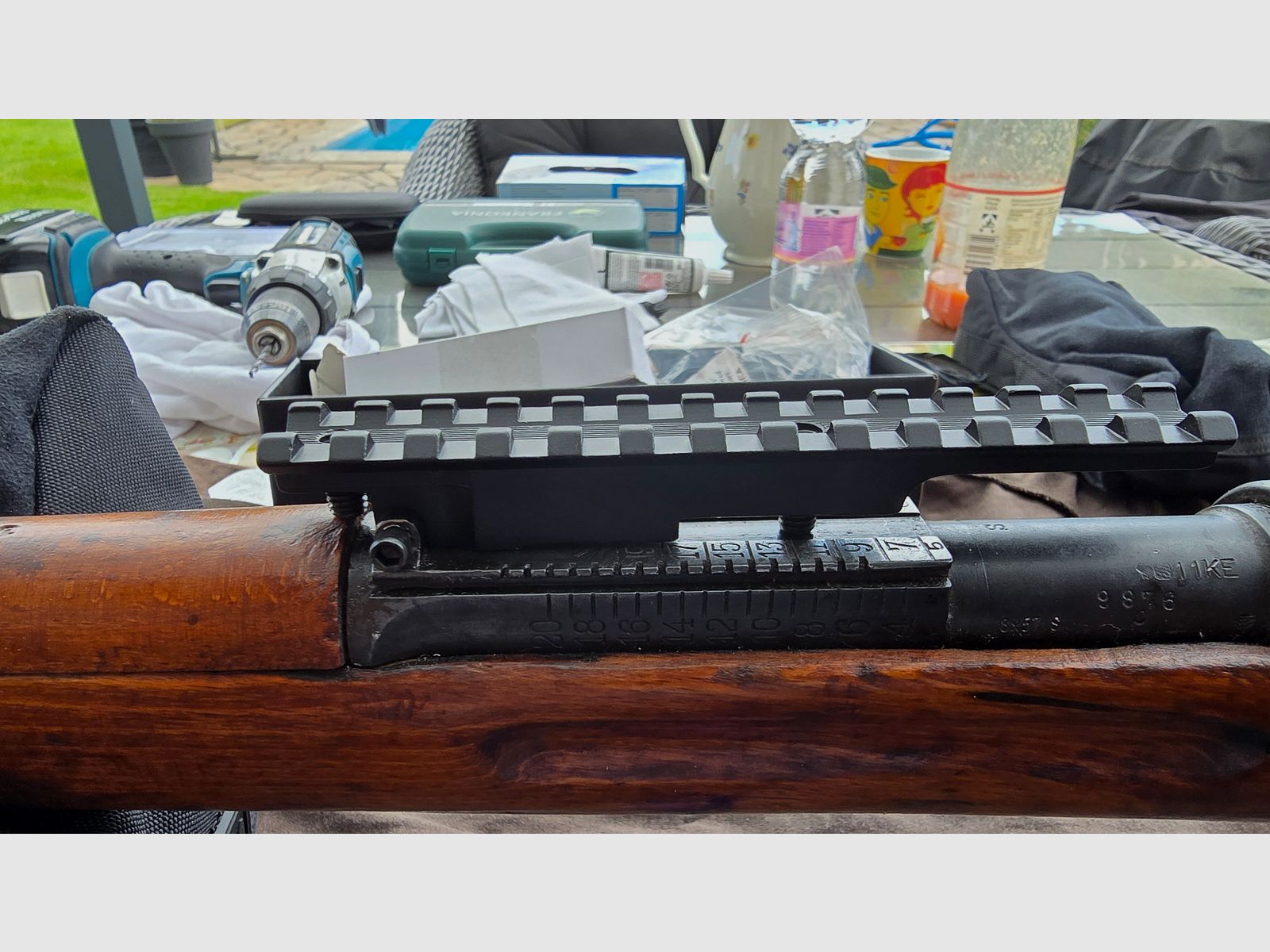 G98*Bj. 1918*Kal. 8x57 IS*mit Zielfernrohr 2-7x32*eingeschossen