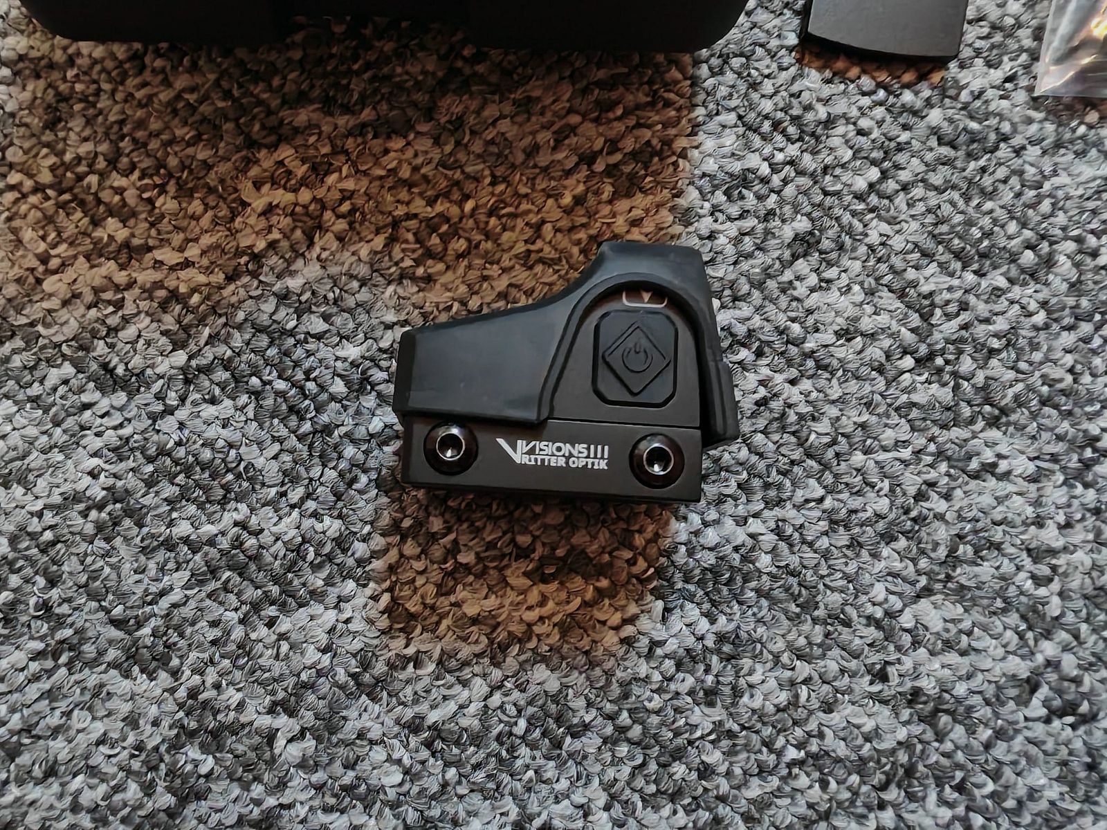 Ritter Optik Reflexvisier V-VISION III RMR Mikro Red Dot  Leuchtpunkt Visier 2 MOA | Picatinny Montage | für IPSC Schießen geeignet