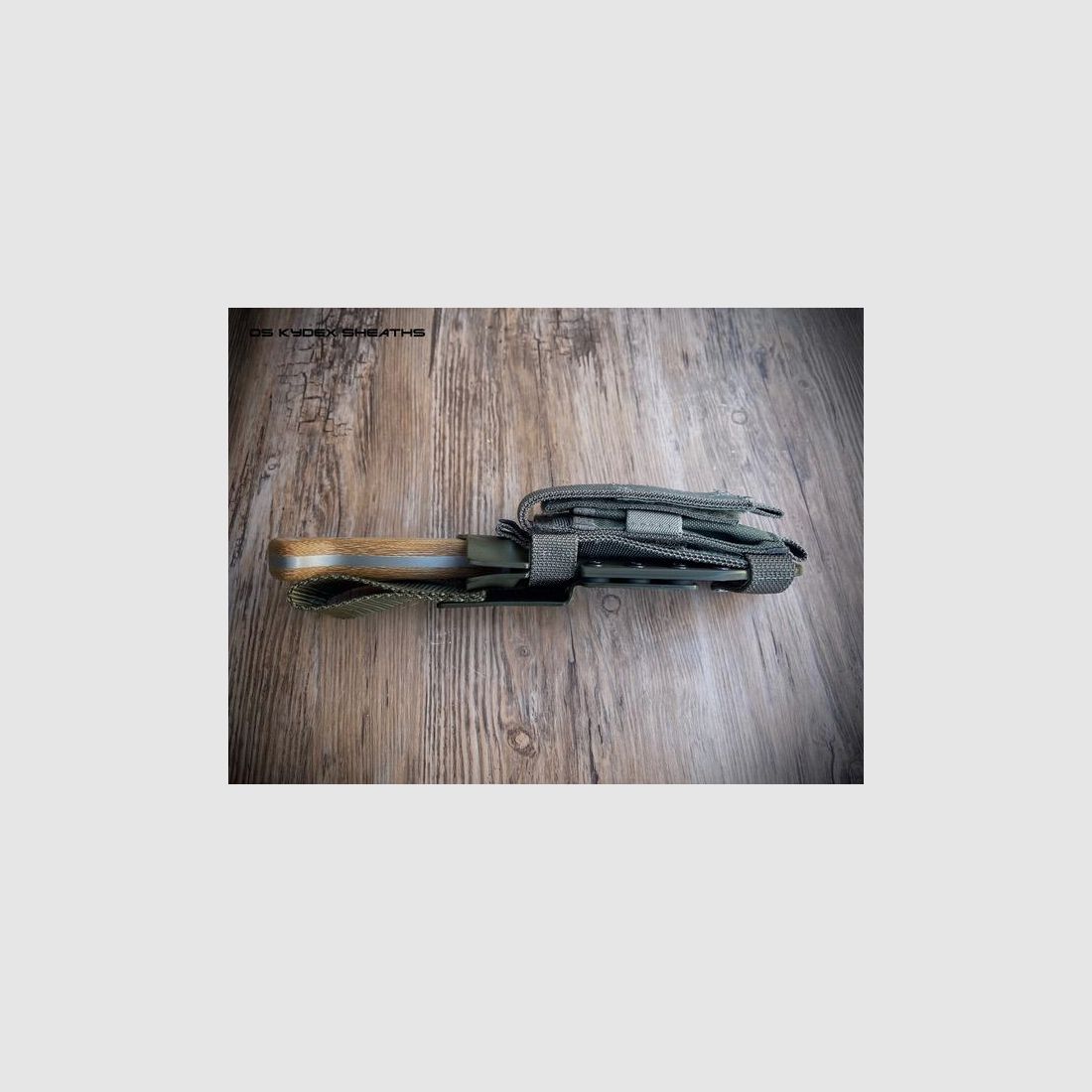 Fox Knives MR 104 TFG – Markus Reichart Design | Set completo con fodero in pelle originale e Kydex personalizzato, immagine 4 di 4