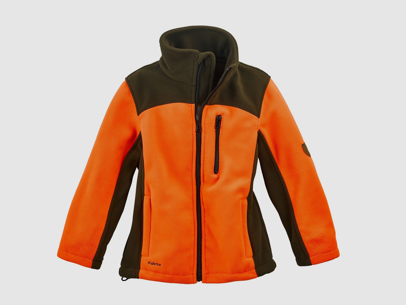 Hubertus Kinder-Fleecejacke zweifarbig