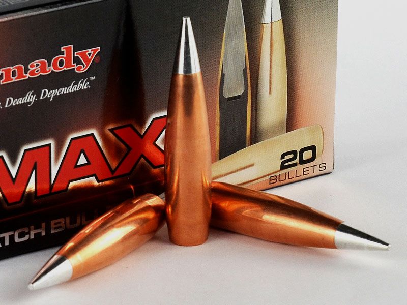 Hornady A-MAX Match Geschosse 1 Packung .50 / .510 750 grs (20 Schuss á 4,9455 €*)
