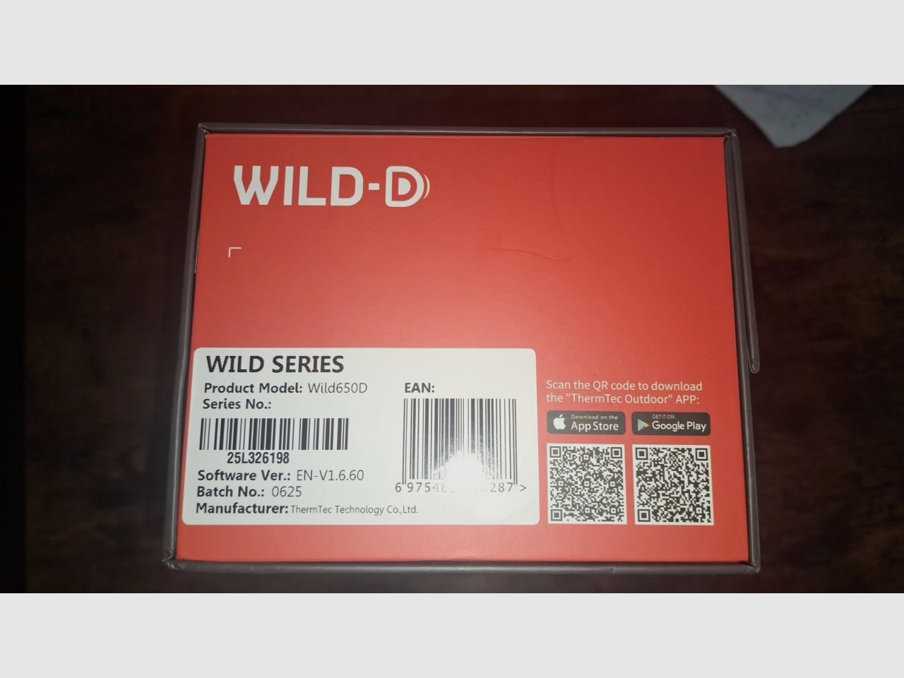 ThermTec Wild 650D warmtebeeldcamera *NIEUW*