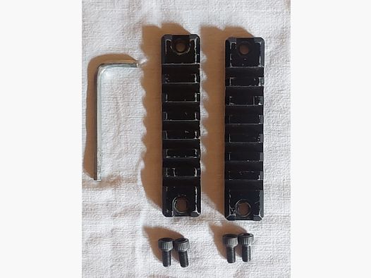 Picatinny rail/ siderails for Mp7 A1 GBB or S AEG