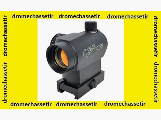 Point Rouge compact tubulaire, montage haut tactical SUN OPTICS USA , 1×30, point de 3 Moa vert et rouge