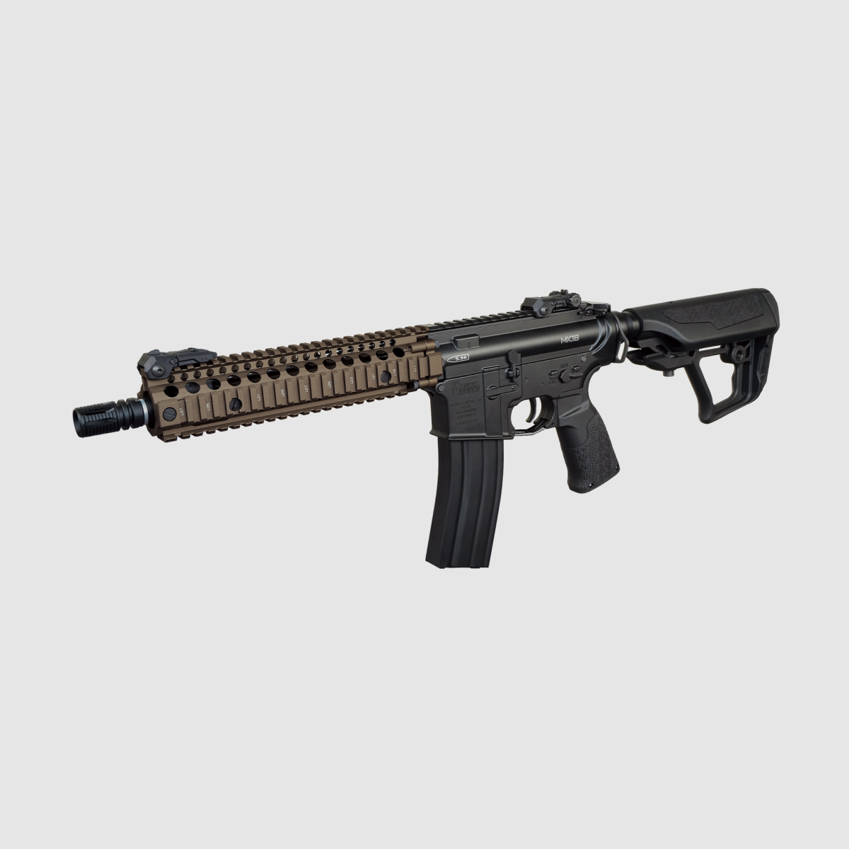 ICS EMG Daniel Defense MK18 S3 (IMD-180S3-1) FDE Airsoft Gewehr S-AEG ab 18 Jahren