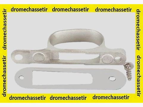 ensemble pontet et plaque puit de chargeur 93E MKII .22 LR nickel