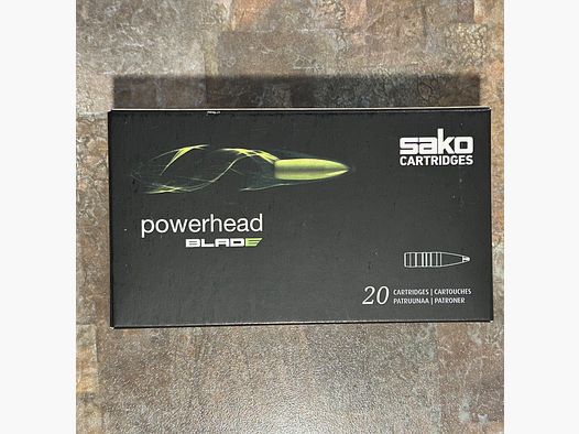 Sako Powerhead Blade Bleifrei 7,8g/120grs 6,5 Creedmoor *NEU* 20Rds