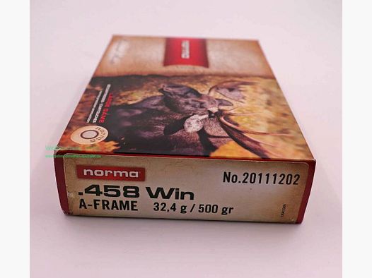 Norma Büchsenpatronen .458Win.Mag.