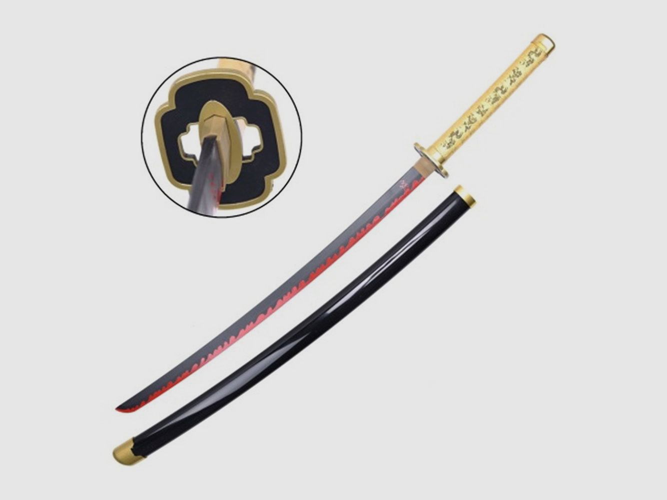 Bamboo Katana Yoriichi Tsugikuni Demon Slayer