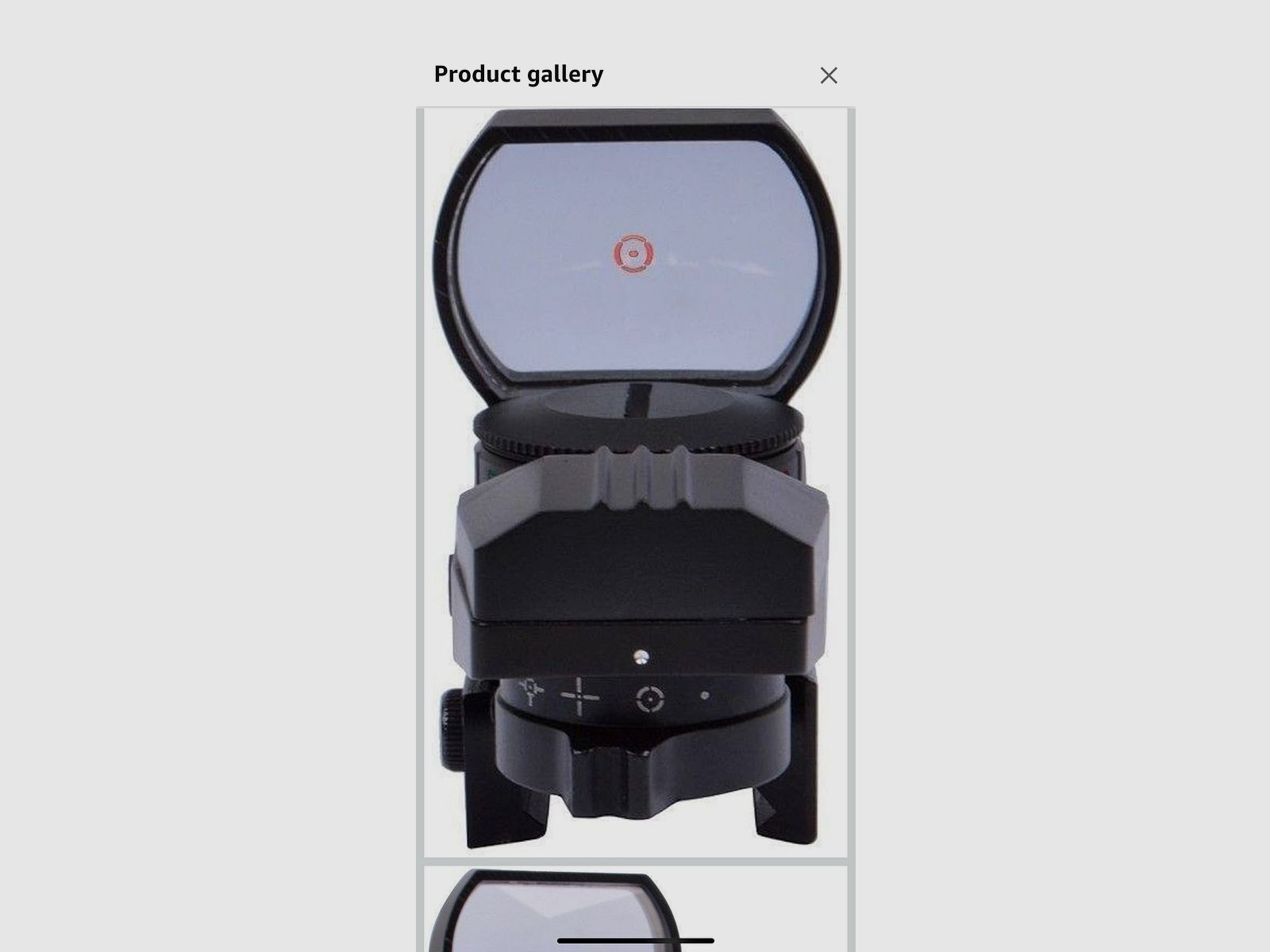 Rotpunktvisier, Rotpunktreflexvisier, Rot-Grün mit taktischen 4 Absehen für 20mm/22mm Weaver- oder Picatinny-Schienen Systeme