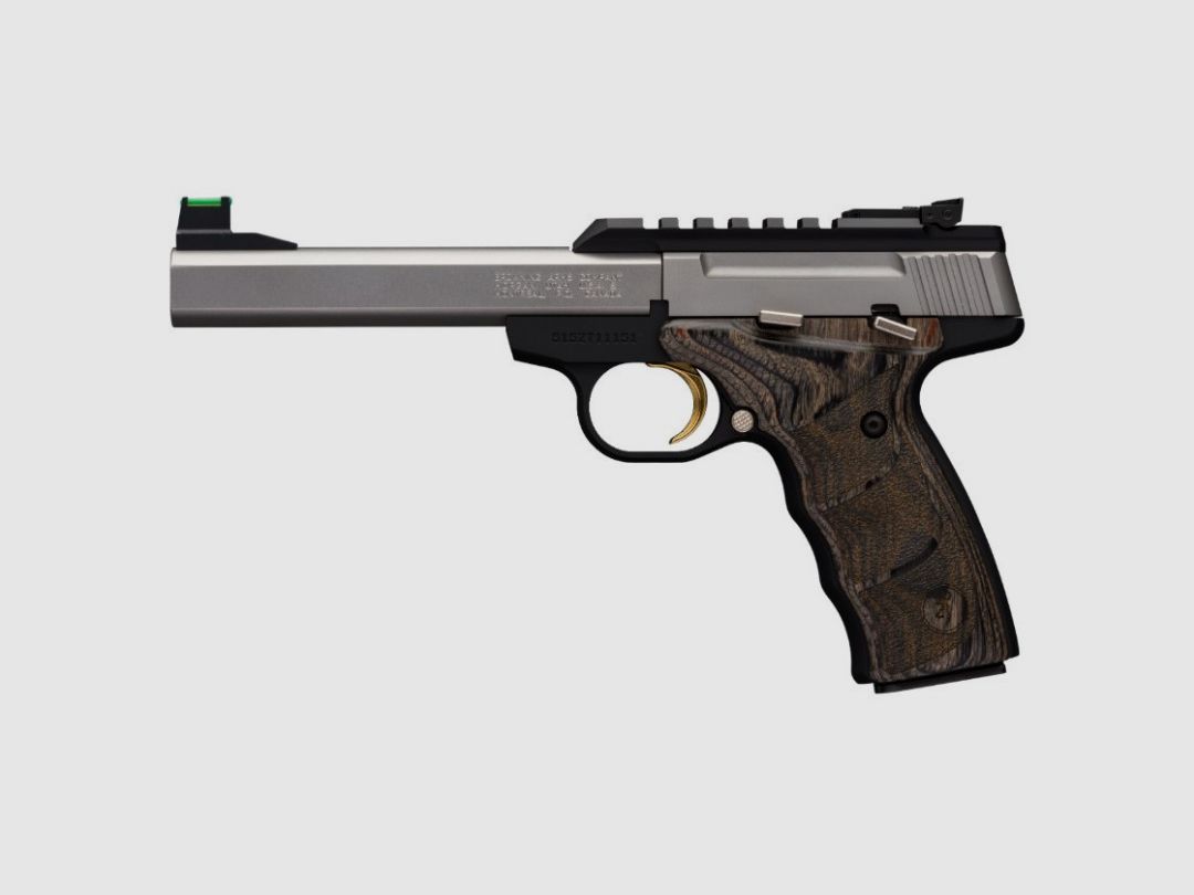 BROWNING BUCK MARK PLUS STAINLESS UDX PISTOL .22LR - CATEGORY B, image 2 of 5