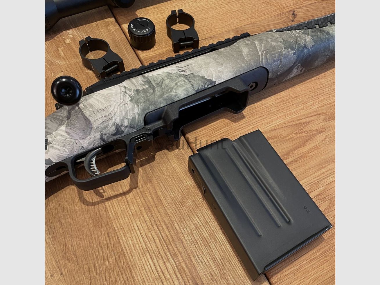 Savage Impulse Predator 20" Lauf Paket mit DDOptics Glas, Schalldämpfer uvm	 Der Geradezugrepetierer im Zukunftskaliber 6,5mm Creedmoor