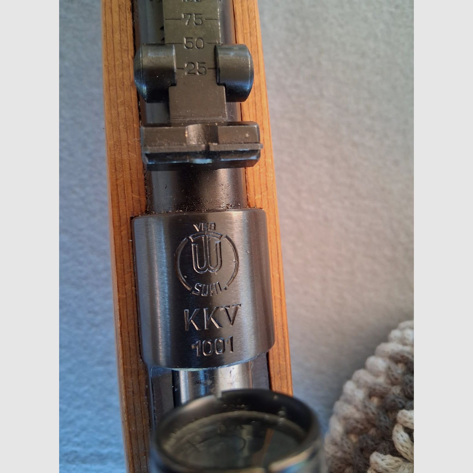 Langwaffe Suhl Repetierbüchse Sport Kal. 22LR mit Zielfernrohr 4x