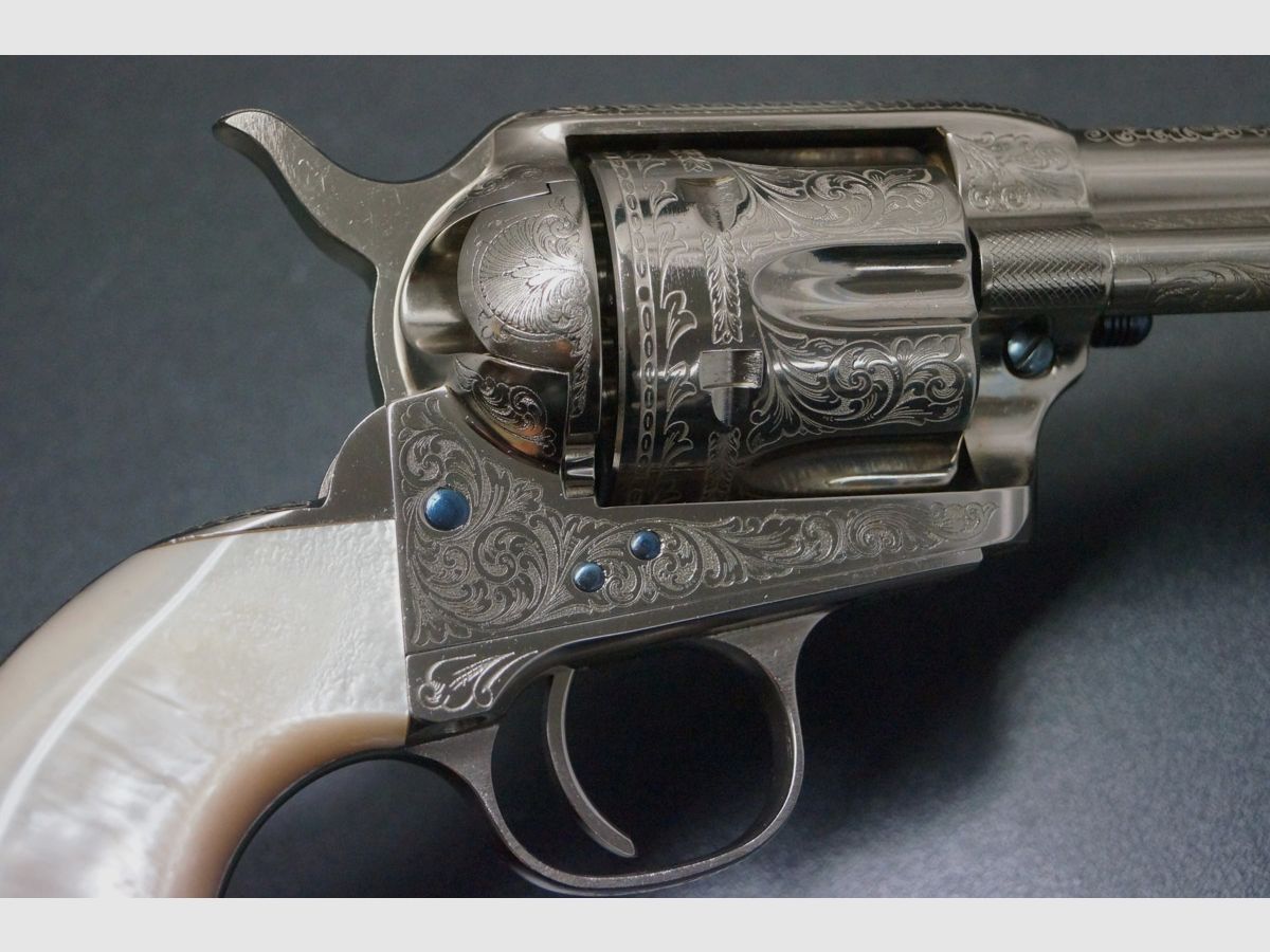 Uberti Cattleman Roosevelt vernickelt 44-40, Bild 3 von 6