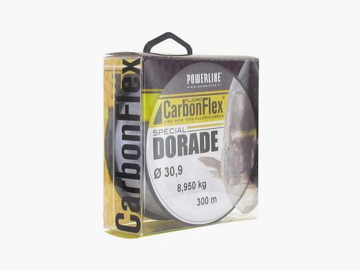 Fil Fluorocarbone Powerline Carbon Flex Dorade 36,9/100